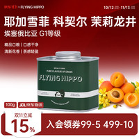 FLYING HIPPO 埃塞茉莉花龙井柑橘科契尔G1水洗冷萃手冲单品咖啡豆源头直发100g