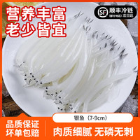 津秋阳澄 银鱼生鲜 新鲜淡水太湖三白 顺丰包邮孕妇宝宝辅食面条鱼无骨无刺 银鱼（7-9cm） 150g*10袋