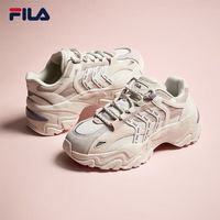 PLUS会员:斐乐 鱼刺2丨老爹鞋秋季女鞋厚底增高透气通勤运动休闲鞋