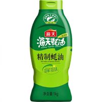 海天 精制蚝油 1kg/瓶 PET挤挤瓶