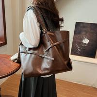 千百度 包包女包大容量斜挎包单肩包hobo包慵懒托特包