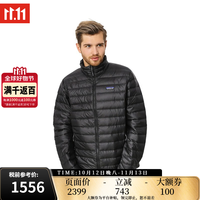 巴塔哥尼亚 DownSweater男羽绒服800蓬防泼水白鹅绒84674 BLK-黑色 M