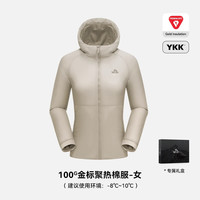 移动端：伯希和 Primaloft100G金标p棉棉服女秋冬户外保暖防风外套男