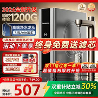 长虹 终身免费送滤芯-长虹净水器家用直饮1200G流速厨房自来水RO反渗透净水机2026新款