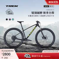 TREK MARLIN 4 GEN 3轻量油碟避震越野单车山地自行车直邮到家 哑光黑色 M（建议身高165-177CM） 8速