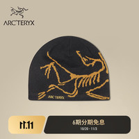 始祖鸟 BIRD HEAD TOQUE 男女同款 绒线帽 24K Black/黑色 均码
