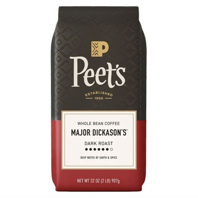 皮爷咖啡 进口Peet's皮爷咖啡豆coffee深度烘焙907g手冲冷萃美式阿拉比卡豆