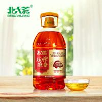 北大荒 非转基因食用油因物理压榨浓香大豆油5升家庭版桶装炒菜