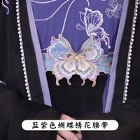 如夢霓裳 如梦霓裳 蝶恋花 女士唐制诃子裙 诃子裙-蝶恋花