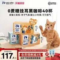 瑞幸咖啡 coffee冷萃0蔗糖袋泡咖啡精品黑咖啡粉冷热可泡  40杯