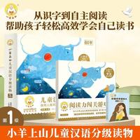 小羊上山第1级+闯关游戏第1级+字卡扑克牌第1级 3-6岁儿童绘本早教识字书幼儿园推荐分级阅读睡前故事书