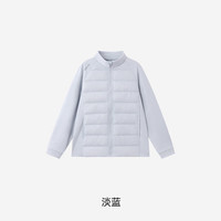 英氏 儿童羽绒服 淡蓝 90%绒子含量 150 cm