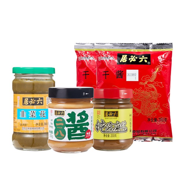 88VIP：六必居 调味酱组合 1400g 3瓶