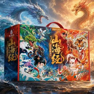 山海经3D立体剧场书 儿童3d立体翻翻书3-4-6-8岁彩图注音幼儿园睡前绘本故事中国古代神话故事小学生版课外书阅读必读正版儿童版图解山海异兽录男女孩生日礼物书六一儿童节新年