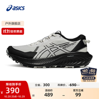 亚瑟士 跑步鞋女鞋耐磨运动鞋户外越野跑鞋舒适 GEL-EXCITE TRAIL 2 白色/黑色 38