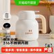 卡罗特 保温壶家用不锈钢暖水壶闷泡壶大容量办公室茶水分离焖茶壶