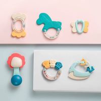PLAY GO PLAYGO 婴儿玩具 婴儿手摇铃玩具早教新生可咬幼儿初生磨牙可水煮牙胶礼盒装10件套 礼盒装