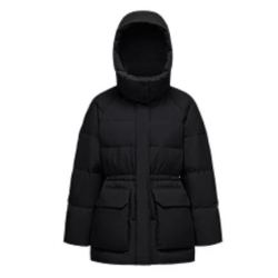 波司登 90%绒加厚脱卸帽修身中长款休闲百搭羽绒服
