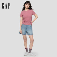 88VIP：Gap 女装夏季复古街头纯棉圆领短袖T恤727402