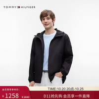 TOMMY HILFIGER 防风防水 黑色 M 男士夹克
