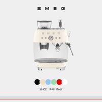 百亿补贴：Smeg EGF03咖啡机研磨一体专业级意式蒸汽打奶泡家用复古
