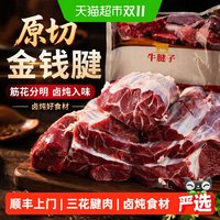 88VIP：齐函杨佳 原切牛腱子金钱腱新鲜牛肉冷冻生鲜前腿牛腱子肉卤酱食材