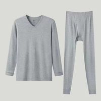 三枪 保暖内衣 100% 新疆纯棉 抗静电 2件装