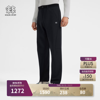 KOLON SPORT 风垒加绒版石墨烯软壳裤 男士户外远红外保暖长裤- LHLP6WNT31