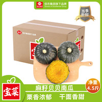 佳农 源头直发 贝贝南瓜  单果约250g+ 4.5斤