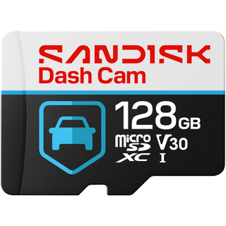 闪迪 高耐用TF卡 4K循环录制 128GB MicroSD存储卡