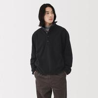 無印良品 MUJI 无印良品 男式 抓绒 套头衫 男士卫衣男生男装 秋冬上衣