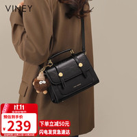 viney包包女包牛皮斜挎剑桥包轻奢单肩小方包生日礼物高级感送女友老婆