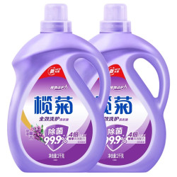 榄菊 康涤洗衣液清香留香薰衣草香家用手洗机4斤促销