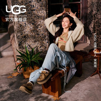 UGG 秋季新款女士Cookie挂饰款毛毛鞋1180361 CHE | 栗色 38 建议拍大一码
