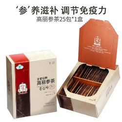 正官庄 高丽参茶滋补礼盒1盒*25包