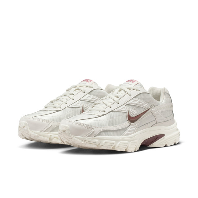 耐克 女子透气运动鞋秋冬复古跑鞋风缓震NIKE INITIATOR 394053 007浅骨白/图腾黑紫/幻影灰白