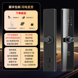 小益 新E219PRO 人脸识别掌纹解锁 智能锁