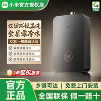 小米 米家净垢双循环燃气热水器16L P10家用增压恒温静音零冷水