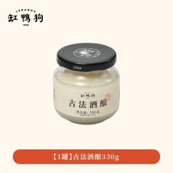 缸鸭狗 古法酒酿330g桂花糯米纯粮食醪糟月子米酒酒酿餐饮1kg装