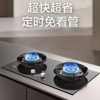 海尔 燃气灶天然气煤气灶家用双猛火灶台灶具 JZT-H70DU9(12T)