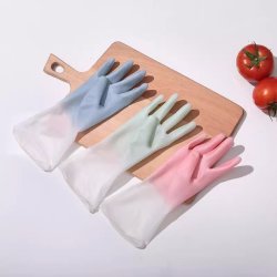 列达邦 用洗碗手套耐用防水橡胶乳胶厨房刷碗洗衣服干活家务清洁防滑洗菜