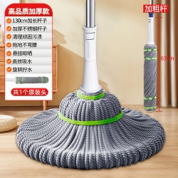 免手洗自拧水拖把地拖家用2024旋转新款懒人吸水拖布一拖净大拖布