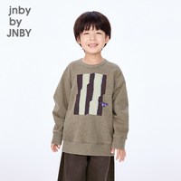 jnby by JNBY 毛圈布套头卫衣休闲运动打底秋男女童儿童jnbybyjnby