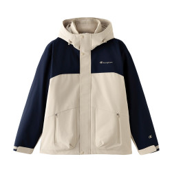 Champion 冠军三合一羽绒服男26秋季新款撞色工装棉服情侣