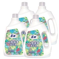 秦露 2元/斤：山茶花洗衣液29.44斤（3.68kg*4桶）不添加增白剂荧光剂去渍留香
