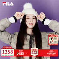斐乐 RGB暖肤羽绒服丨轻薄排骨羽绒服女26冬新外套 豆青褐-BN M 165/84A/M
