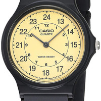 CASIO 卡西欧 小黑表学生表 时尚简约百搭防水运动石英表