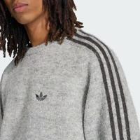 阿迪达斯 三叶草男子3S KNIT CREW运动休闲套头衫毛衣KE4169