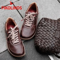 PIKOLINOS 派高雁2026年秋季新款牛皮平底休闲鞋女鞋