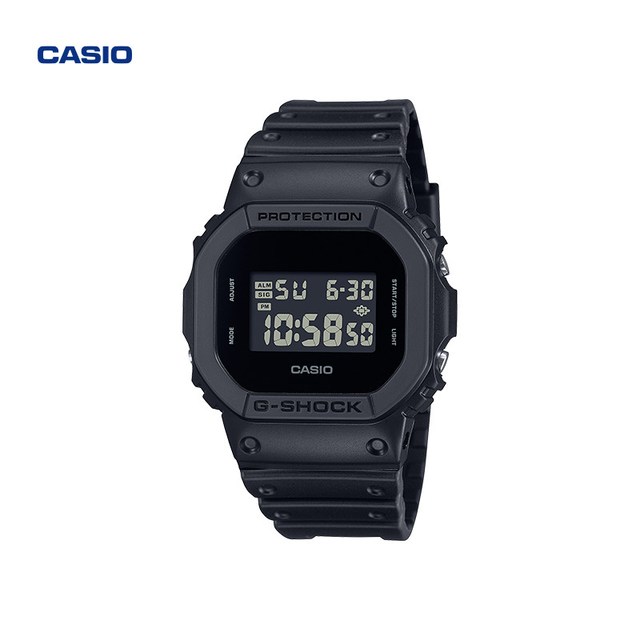 移动端：卡西欧 小红圈 G-SHOCK经典系列 43.2毫米太阳能电波腕表 GW-M5610U-1